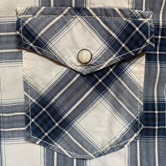 American Eagle pearl snap shirt XS - Picture 14 of 15